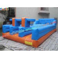 China PVC Inflatable Bungee Run Triple Lane,Three LaneInflatable Sports Games Bungee factory