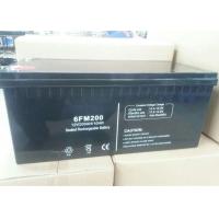 china 6FM200 VRLA Valve Regulated Lead Acid Battery 12v 200ah Solar Power Storage