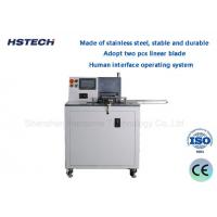 China Human Interface Operating System Stainless Steel Stable And Durable Auto Guillotine PCB HS-A310 Depanelizer factory
