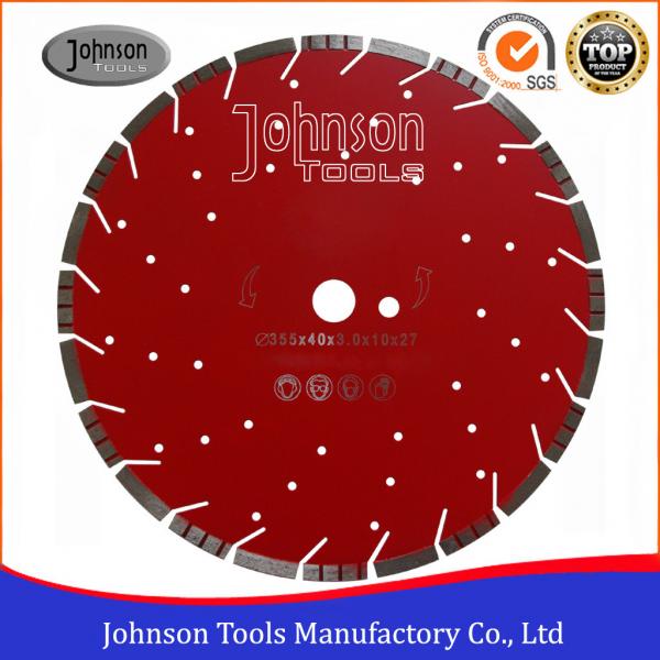 Quality 350mm Diamond Saw Blades For Cutting Reinforced Concrete Structures , Road for sale