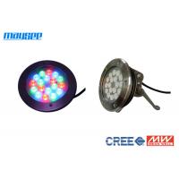 Quality 54 Watt Submersible Rgb Led Pool Light Color Changing By Dmx Control for sale