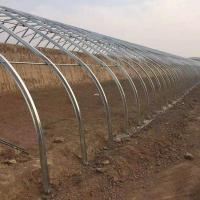 China Single Span Tunnel Solar Greenhouses With Double Wall And Insulating Blanket factory