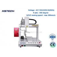 China AC 220V/110V Automatic Soldering Robot Teaching Pendant 220V Rotation Axis 50/60Hz HS-S331R factory