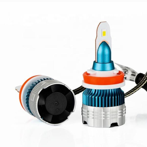 Quality H1 H3 H4 H7 H8 H11 9005 9006 LED Car Headlight Bulbs MI2 White light for sale