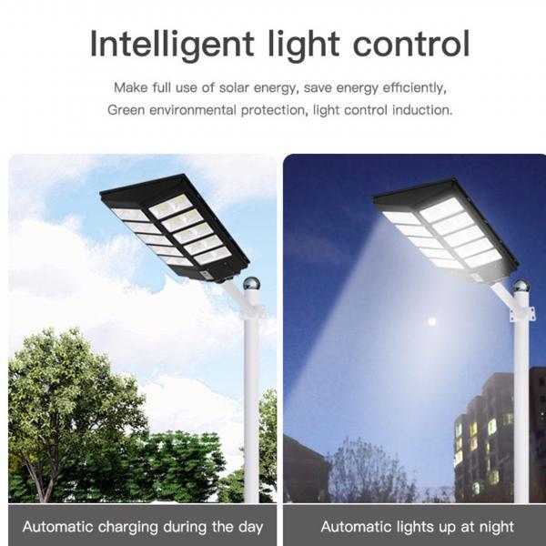 Quality 600W 800W 1000W LED Solar Powered Lights Solar Panel Street Lamp for sale