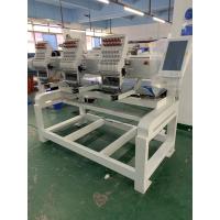 China 2 Heads Computer Cap T shirt Flat Embroidery Machine Price for Sale With Embroidery Software for sale