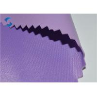 China 57 350gsm 190T Woven PU Coated Nylon Fabric PVC Foam factory