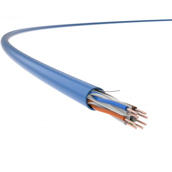 Quality 0.51mm 24AWG UTP CAT6 Bulk Network Cable PVC Jacket for sale