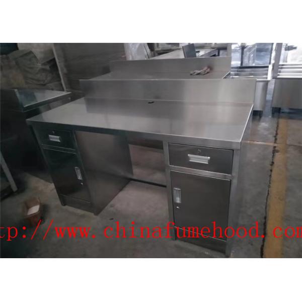 Quality Coated Cold Stainless Steel Lab Cabinets , Waterproof Metal Laboratory Casework for sale