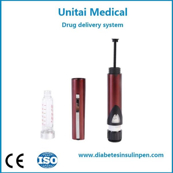 Quality Diabetes 3 Ml Cartridge 60U Reusable Insulin Pen for sale