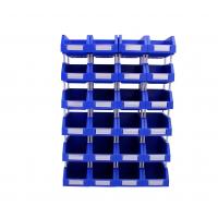 China Durable Reusable Plastic Containers for Bolts and Spare Parts on Rack Workbench Panel factory
