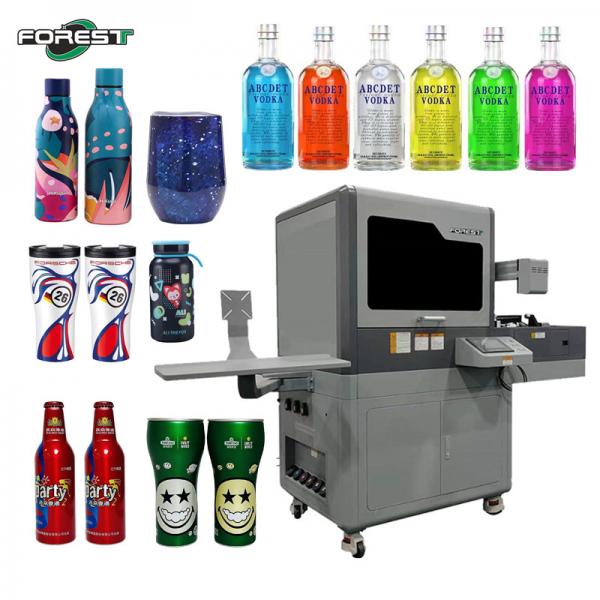 Quality Rotary Inkjet Cylinder UV Printer 220V For Bottles Cups Cans for sale
