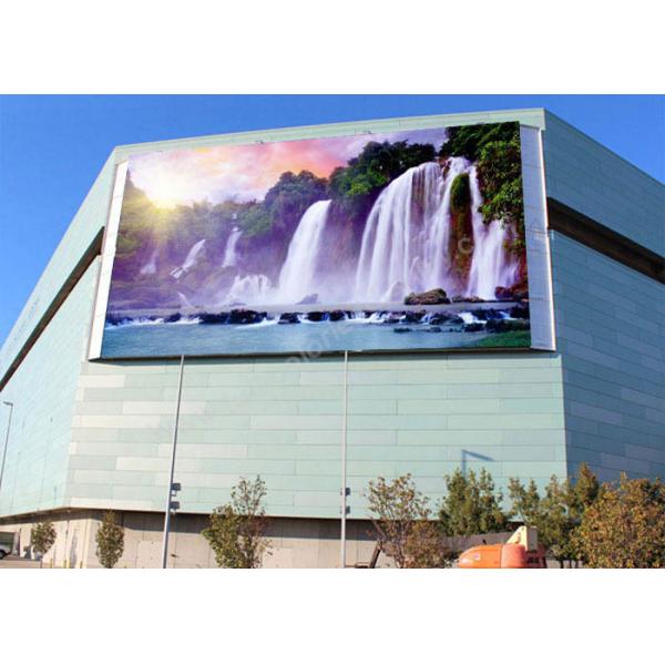 Quality Easy Operate SMD3535 Outdoor Fixed LED Display P6 Wall Mounting Installation for sale