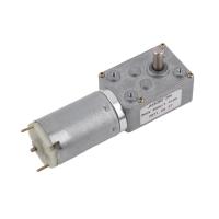 China 395DC-Mini Worm Gearbox DC Motor With Worm Gear Box For Robots And Toys factory
