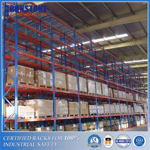 Quality Heavy Duty EURO Pallet Rack Systems For Materials Storage for sale