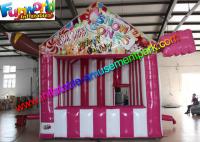 China Cotton Candy Inflatable Serving Shelter, Inflatable Booth Party Tent With EN14960 factory