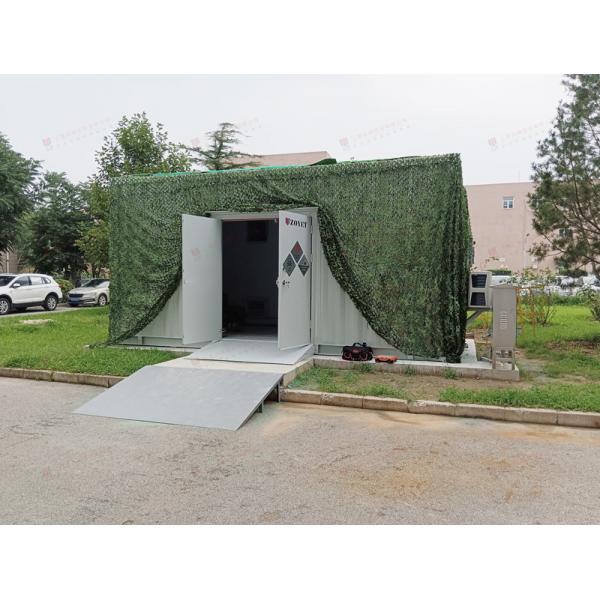 Quality Customized Capacity Storage Container Storm Shelter Q235B / SPHC Material for sale