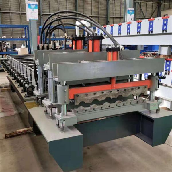 Quality Color Coated Glazed Tile Roll Forming Machine 20m/min Roofing Sheets Making Machine for sale