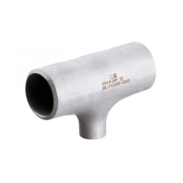 Quality butt welded Seamless pipe fitting seamless carbon steel tee for sale