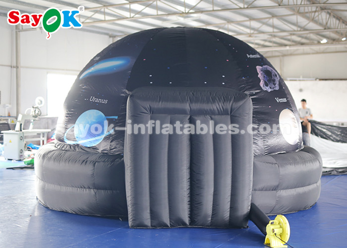 China 4 Meter Inflatable Mobile Planetarium For Children 'S Education / Blow Up Tent factory