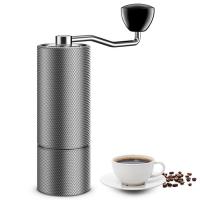 China Mini Adjustable Manual Coffee Grinder , Stainless Steel Hand Coffee Grinder Portable factory