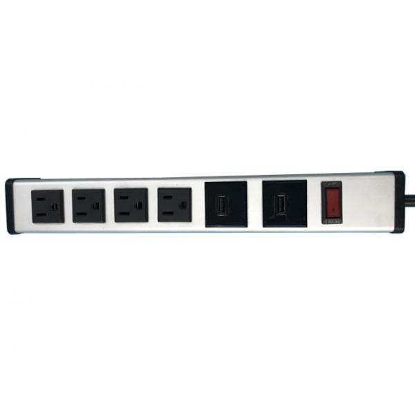 Quality Multiple Outlets Power Bar With Usb Ports For Home / Office , Electrical for sale