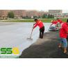 China Basement Sealing On Site Construction Services Synthetic Permeable Running Track factory