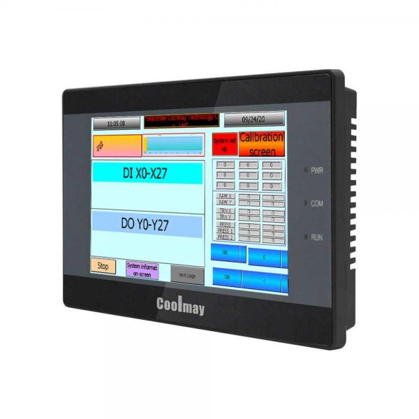 Quality Passive NPN 5 Inch Touch Screen PLC Combo 32 Bit CPU 408 MHz for sale