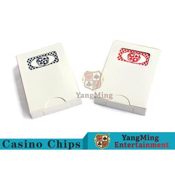 Quality High End Casino Standard Black Blue Core Papper Playing Cards For Hotels And for sale