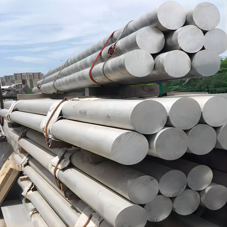 Quality 3000mm 7075 T6 Aluminum Rod Polished Surface 7075 Round Bar for sale
