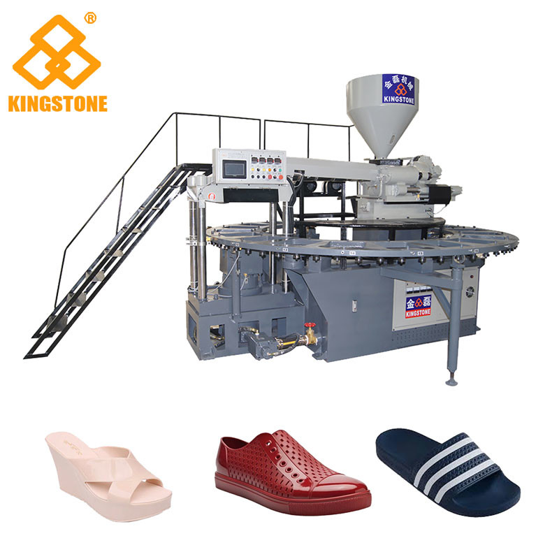 Quality 110-150 Pairs / Hour Shoe Making Production Line Plastic Slipper Shoes Making for sale