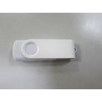 China white body and white clip swivel usb stick for promotion 8GB factory