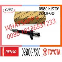 China 095000-7300 for Toyota Auris 2.0 d Nozzle Injector Assembly 095000 7300 Common Rail Injector 0950007300 factory