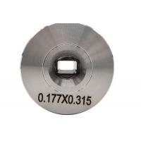 China 0.100mm To 0.400mm PCD Drawing Dies Trapezoidal Wire Drawing Die Material factory