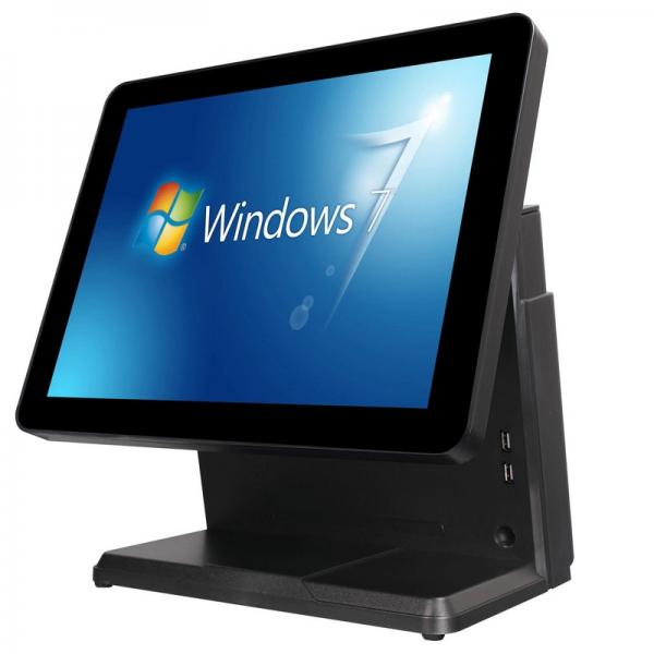 Quality 15 Inch Windows POS System Ordering Machine Desktop Single Windows Pos Terminal for sale