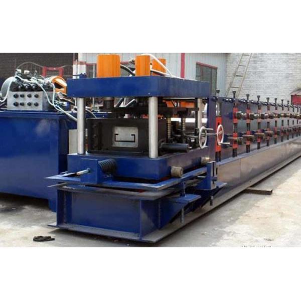 Quality 6 Tons Total Weight CZ Purlin Roll Forming Machine With Sheet Metal Straightenin for sale