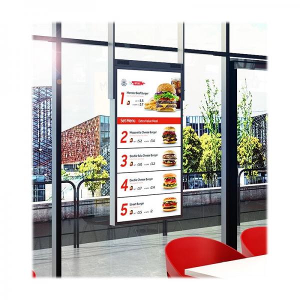 Quality 55 Inch Double Sided LCD Screen Tv Digital Advertising Signage 3000 Nit for sale