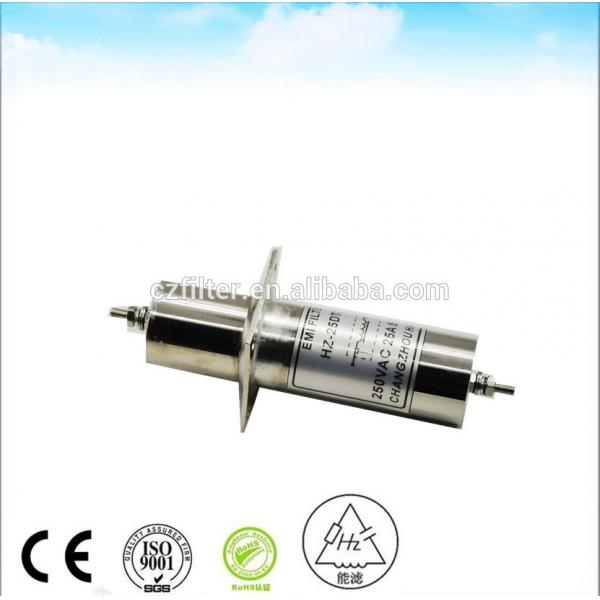 Quality High Voltage 6A 25A Suppression Emi Feedthrough Filter Dc Line Filter for sale