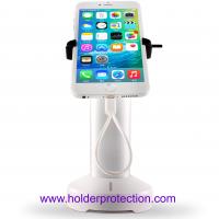China COMER clamped adjustable locker alarm shop display stand for cell phone anti theft devices for sale