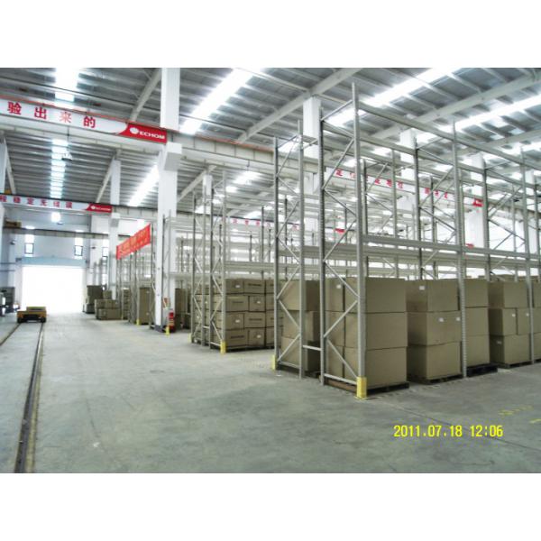 Quality Storage Center Adaptable Selective Pallet Rack With Powder Coat Paint Finish for sale