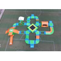 China Colorful Sealed PVC Inflatable Water Park For Adults Inflatable Aqua Park Water Games factory