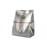 China Dried Food Side Gusset Pouch Aluminum Matte Custom Printed  , Reusable Stand Up Gusseted Bags With Zipper factory