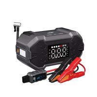 China 20000mAh High Power Car Battery Jump Starter with LED Flashlight and 3000A Peak Current for sale