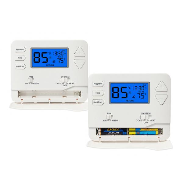 Quality NTC Battery Electric Room Thermostat Programmable Heating System for sale