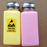 China Cleanroom ESD Antistatic Alcohol Bottle, Alcohol Solvent Dispenser factory