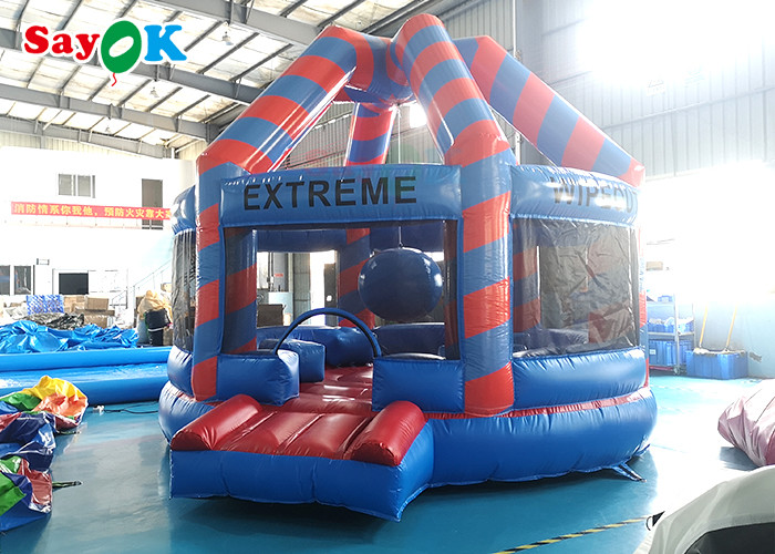 China Crocodile Commercial Inflatable Castle Hanging Balls Bouncing Jumps Indoor factory