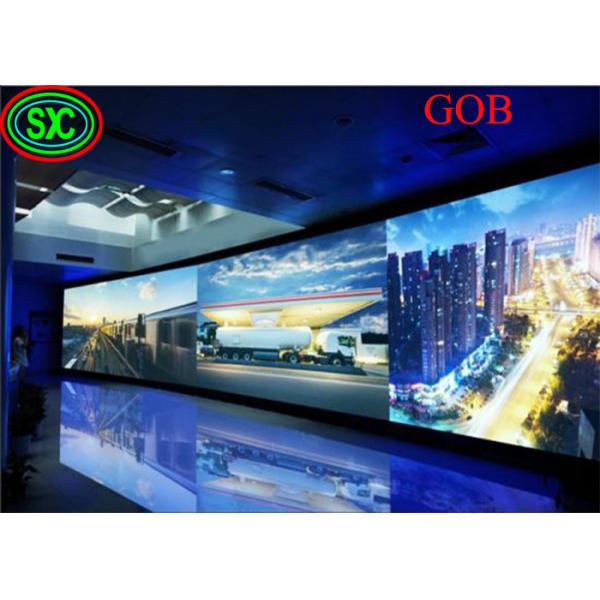 Quality Backdrop Advertising GOB COB 2.5mm Indoor Full Color LED Display for sale