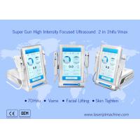 China Super Gun 7d Hifu Machine High Intensity Focused Ultrasound Skin Lifting factory
