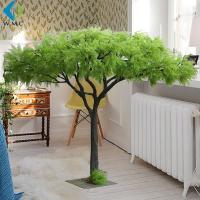 China Personalized Artificial Acacia Tree , Green Leaf Tree For Garden Restaurant Decoration factory