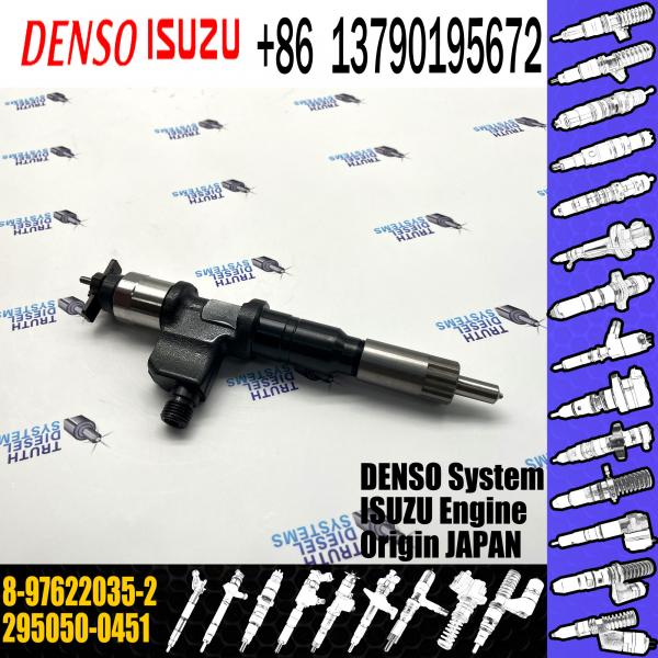 Quality Rail Fuel Injector Assembly 295050-0450 295050-0451 8-97622035-2 8-97622035-0 8-97622035-1 For ISUZU for sale